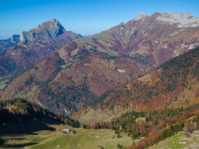 Le massif des Bauges Le massif des Bauges