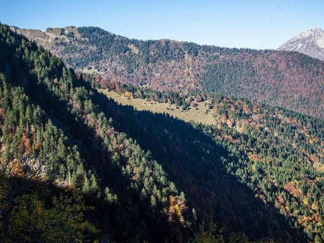 Le massif des Bauges Le massif des Bauges